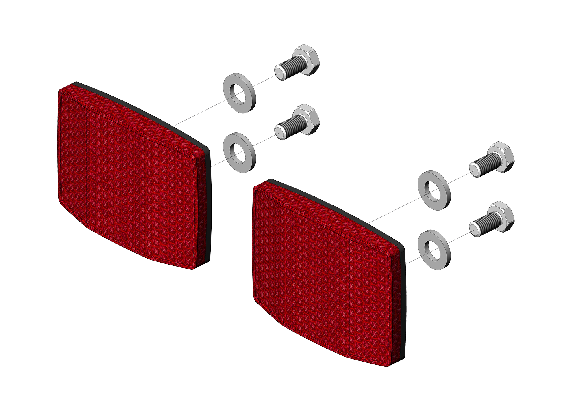 Reflectors rear